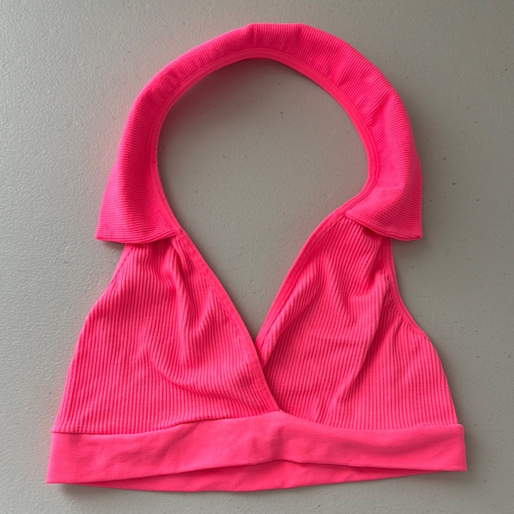 Urban Outfitters Pink Halter Bra Intimates
